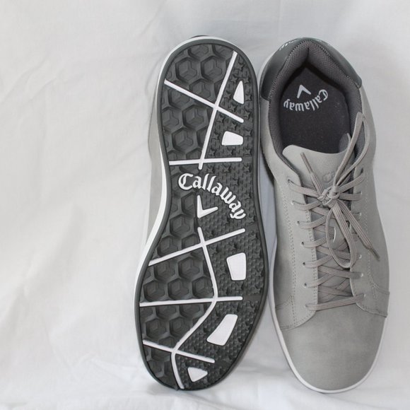 Callaway Mens Del Mar Golf Shoes Grey Size 14 2E